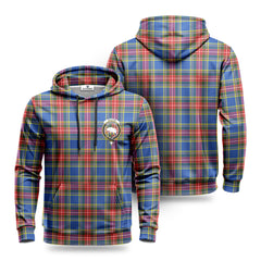 Beaton Modern Tartan Crest Hoodie