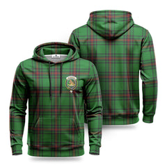 Beveridge Tartan Crest Hoodie