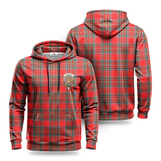 Binning (of Wallifoord) Tartan Crest Hoodie 1500