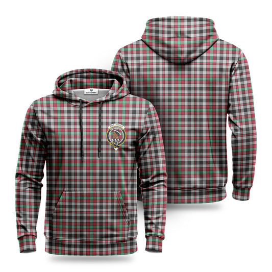 Borthwick Ancient Tartan Crest Hoodie 1500