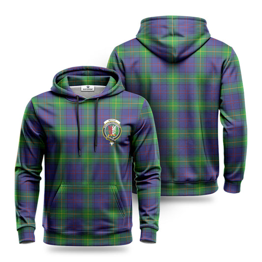 Boyle Tartan Crest Hoodie 1500