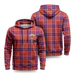 Cameron of Lochiel Modern Tartan Crest Hoodie