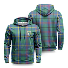 Carmichael Ancient Tartan Crest Hoodie