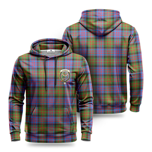 Carnegie Ancient Tartan Crest Hoodie 1500