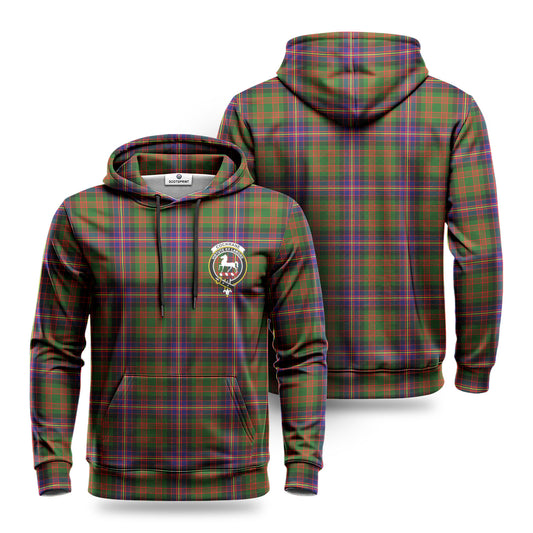 Cochrane Modern Tartan Crest Hoodie 1500