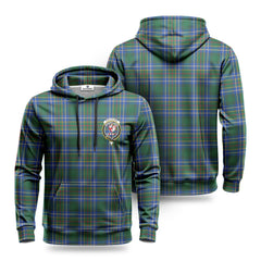 Cockburn Ancient Tartan Crest Hoodie