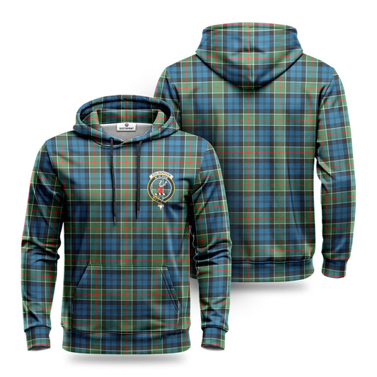 Colquhoun Ancient Tartan Crest Hoodie 1500