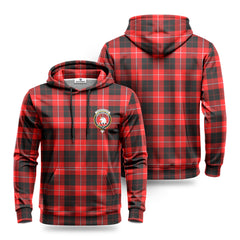 Cunningham Modern Tartan Crest Hoodie