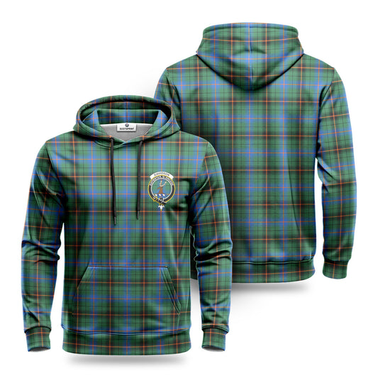 Davidson Ancient Tartan Crest Hoodie 1500