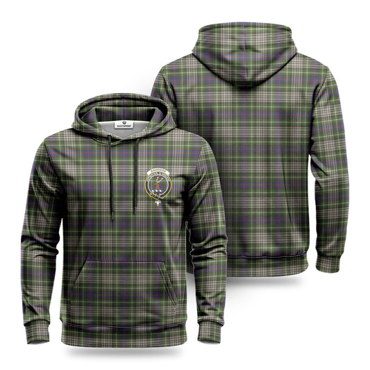 Davidson Tulloch Dress Tartan Crest Hoodie 1500