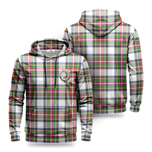 Dennistoun Tartan Crest Hoodie 1500