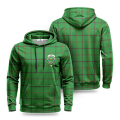 Don Tartan Crest Hoodie