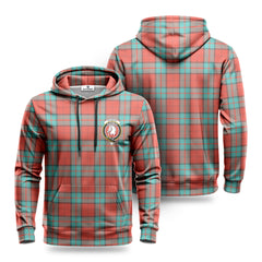 Dunbar Ancient Tartan Crest Hoodie