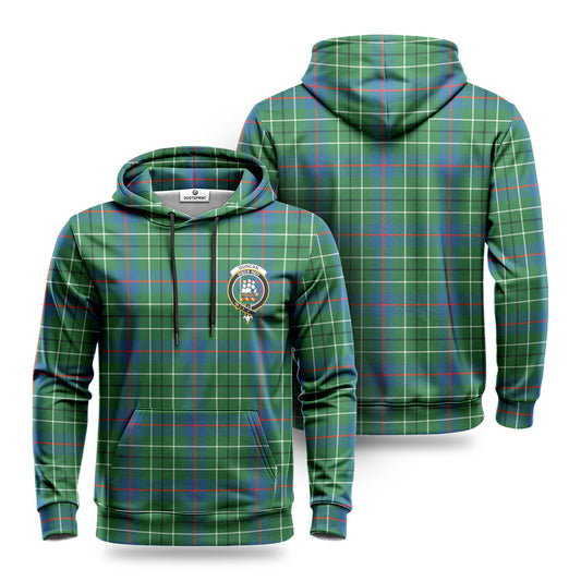 Duncan Ancient Tartan Crest Hoodie 1500