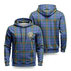 Edmonstone Tartan Crest Hoodie