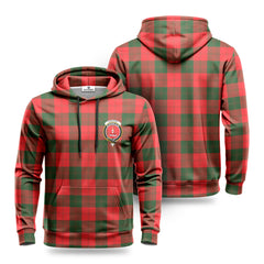 Erskine Modern Tartan Crest Hoodie