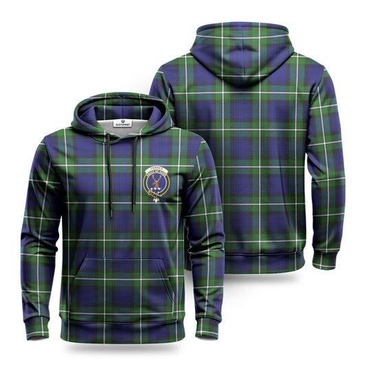 Forbes Modern Tartan Crest Hoodie 1500