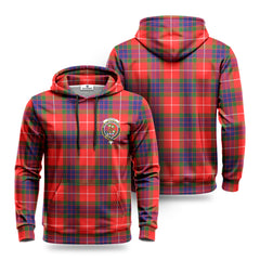 Fraser Tartan Crest Hoodie