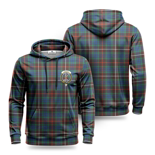 Fraser (of Lovat) Hunting Ancient Tartan Crest Hoodie 1500