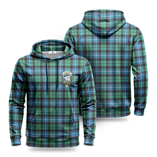 Galbraith Ancient Tartan Crest Hoodie 1500