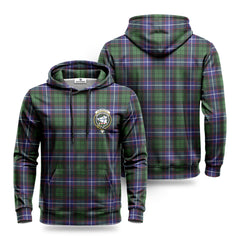 Galbraith Modern Tartan Crest Hoodie