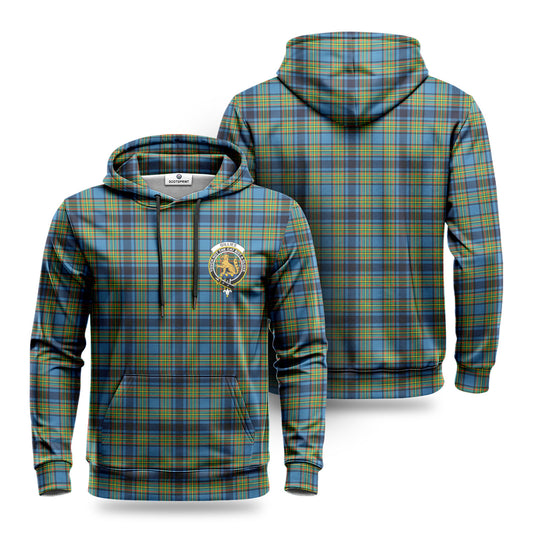 Gillies Ancient Tartan Crest Hoodie 1500