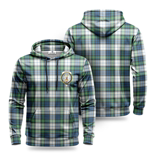 Gordon Dress Ancient Tartan Crest Hoodie 1500