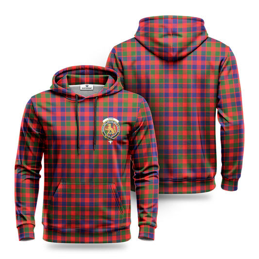 Gow (or McGouan) Tartan Crest Hoodie 1500