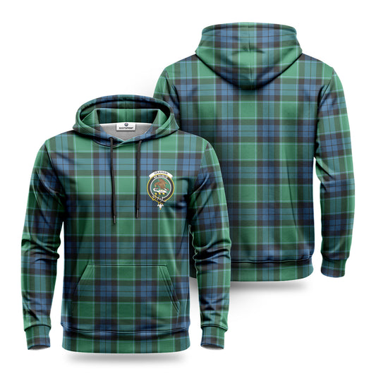 Graham of Menteith Ancient Tartan Crest Hoodie 1500