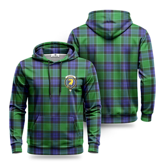 Haldane Tartan Crest Hoodie 1500