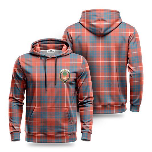 Hamilton Ancient Tartan Crest Hoodie 1500