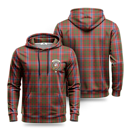 Harkness Dress Tartan Crest Hoodie 1500