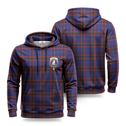 Home Modern Tartan Crest Hoodie 1500