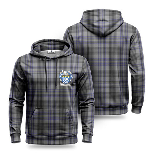 Hood Tartan Coat of Arms Hoodie 1500