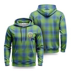 Johnson Ancient Tartan Crest Hoodie