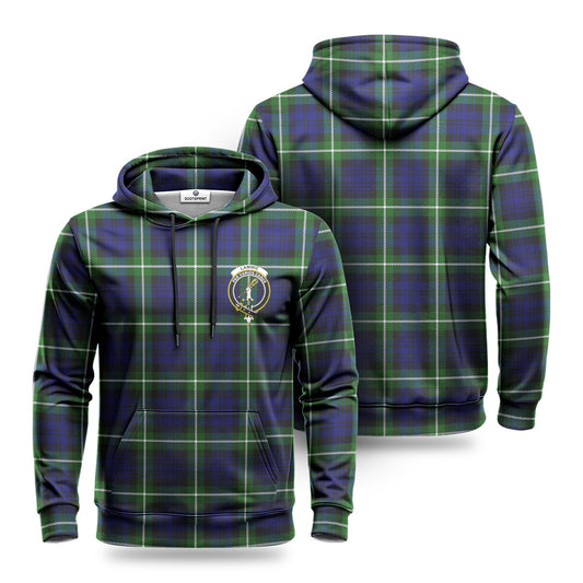 Lammie Tartan Crest Hoodie 1500