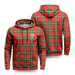 Lennox Tartan Crest Hoodie