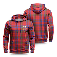 Leslie Modern Tartan Crest Hoodie