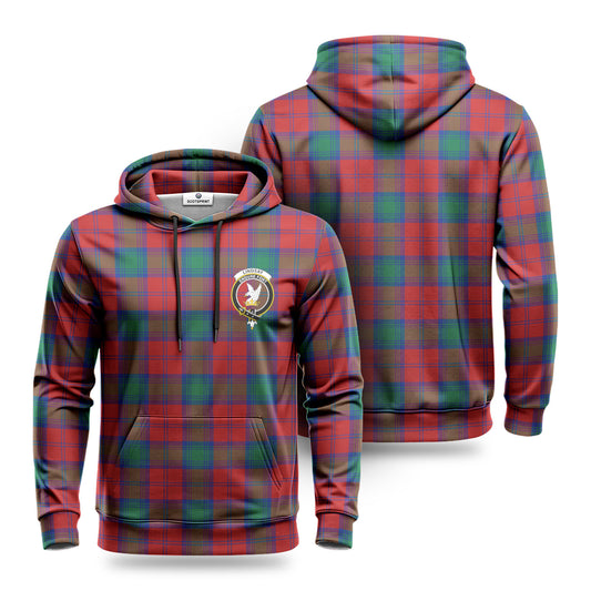 Lindsay Modern Tartan Crest Hoodie 1500