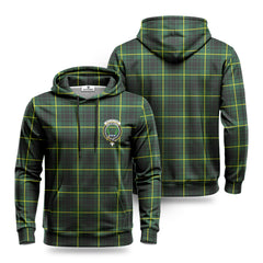 MacArthur Modern Tartan Crest Hoodie