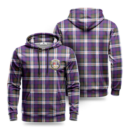 MacDonald Dress Modern Tartan Crest Hoodie 1500