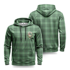 MacDonald Lord of the Isles Hunting Tartan Crest Hoodie