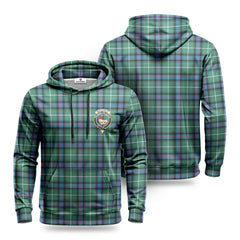 MacDonald of the Isles Hunting Ancient Tartan Crest Hoodie