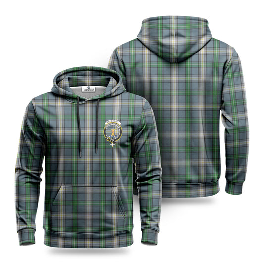 MacDowall Tartan Crest Hoodie 1500