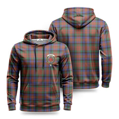 MacDuff Hunting Modern Tartan Crest Hoodie