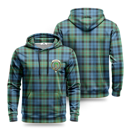 MacEwan Ancient Tartan Crest Hoodie 1500