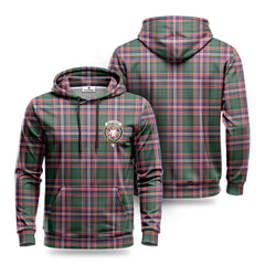 MacFarlane Hunting Modern Tartan Crest Hoodie