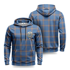 MacLaine of Loch Buie Hunting Ancient Tartan Crest Hoodie