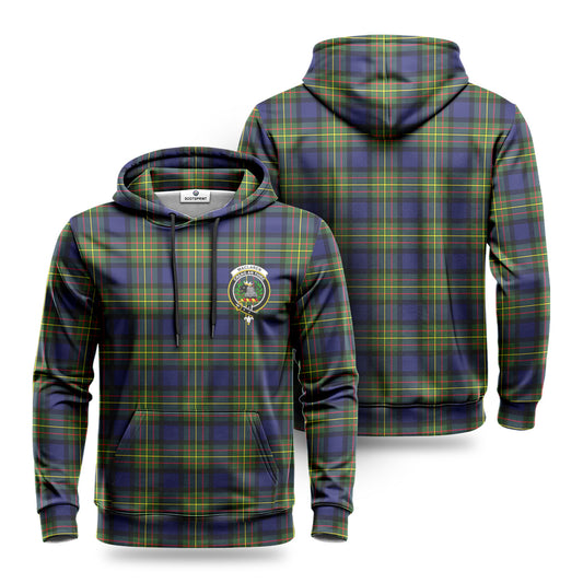 MacLaren Modern Tartan Crest Hoodie 1500