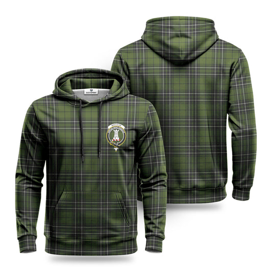 MacLean Hunting Tartan Crest Hoodie 1500